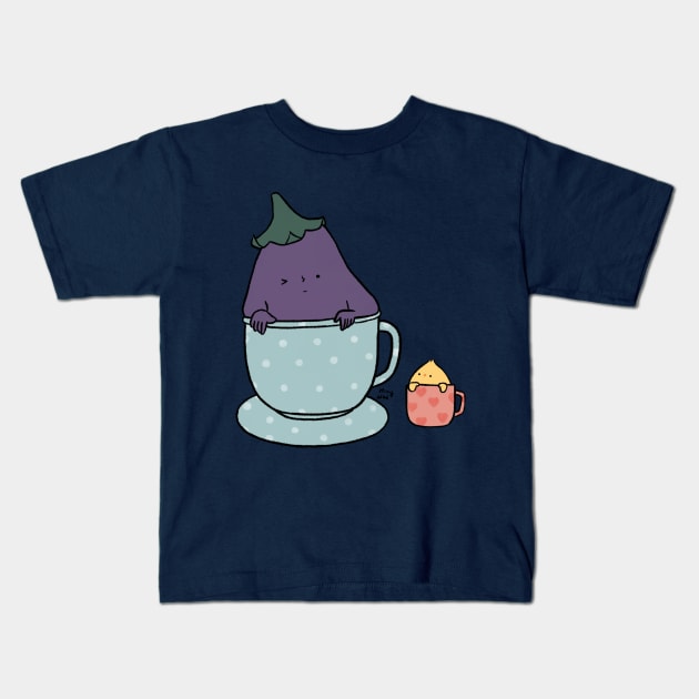 Little Joy's Cup of Coffee Kids T-Shirt by Little Joy